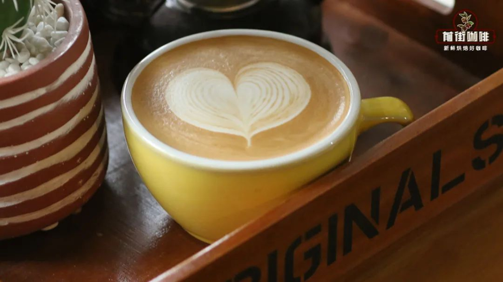 拿铁咖啡拉花图案千层心制作方式 latte art拉花步骤图片解说