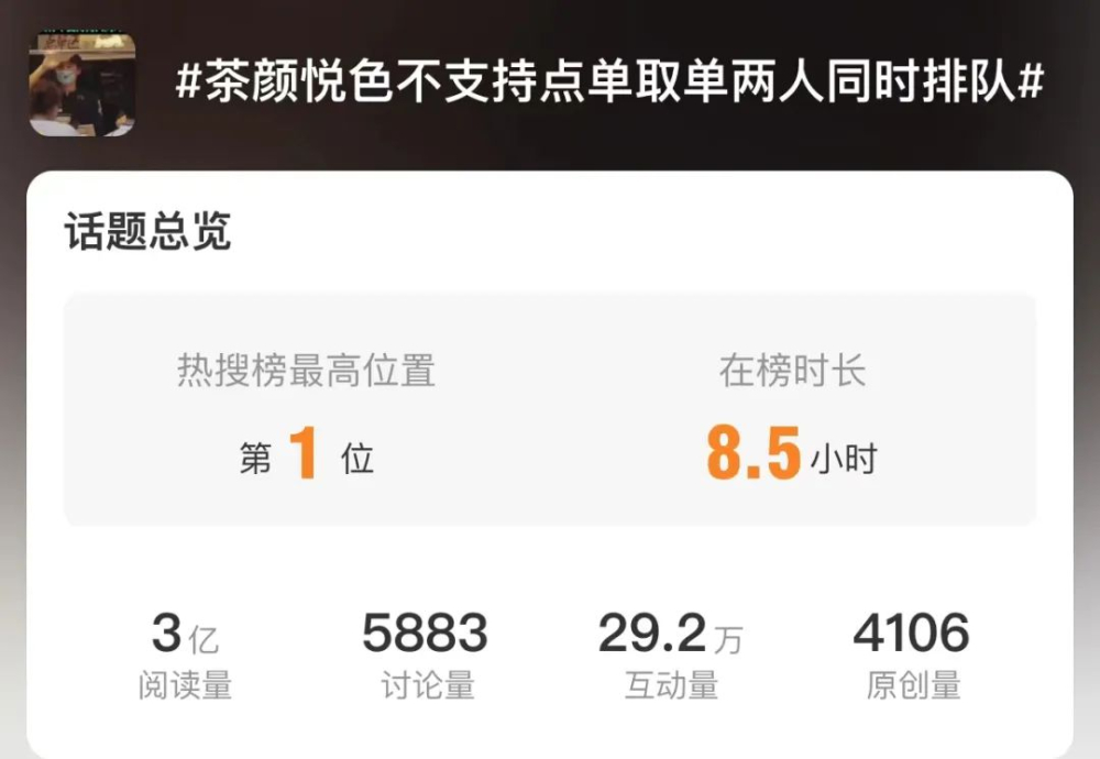 又上热搜！茶颜悦色排队新规惹争议