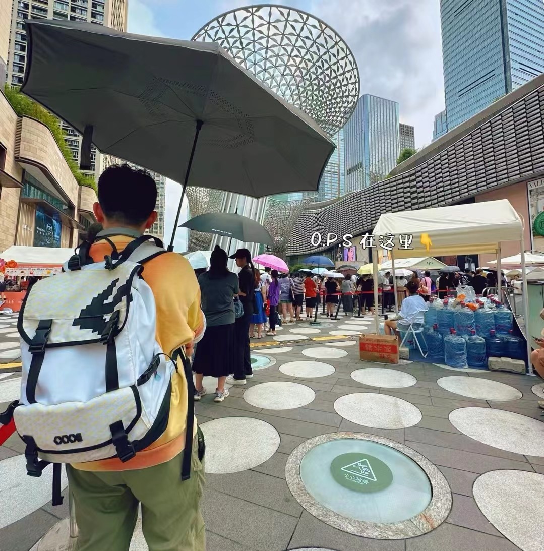 o.p.s.咖啡品牌首次来深圳！致展会现场排长队！