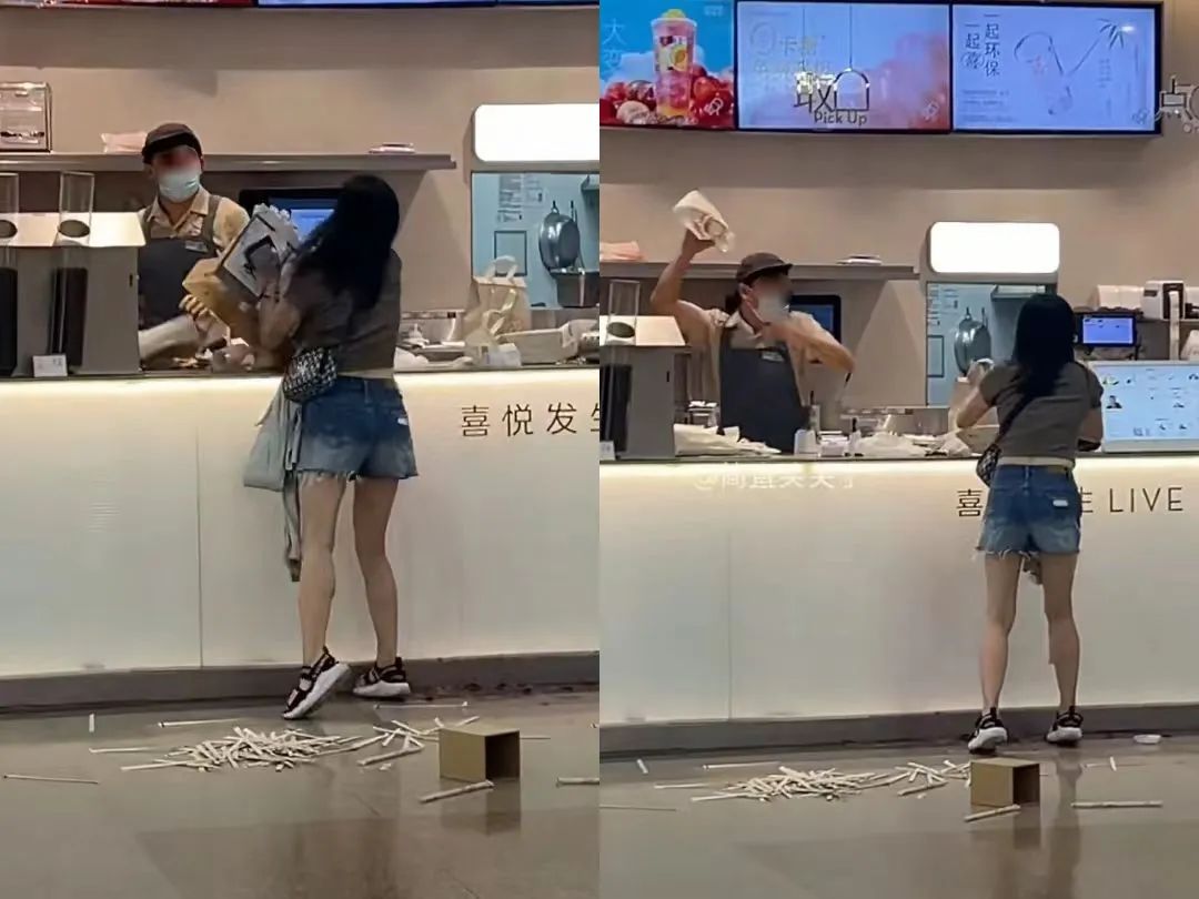 闭店整改！喜茶店员和顾客对骂互砸！