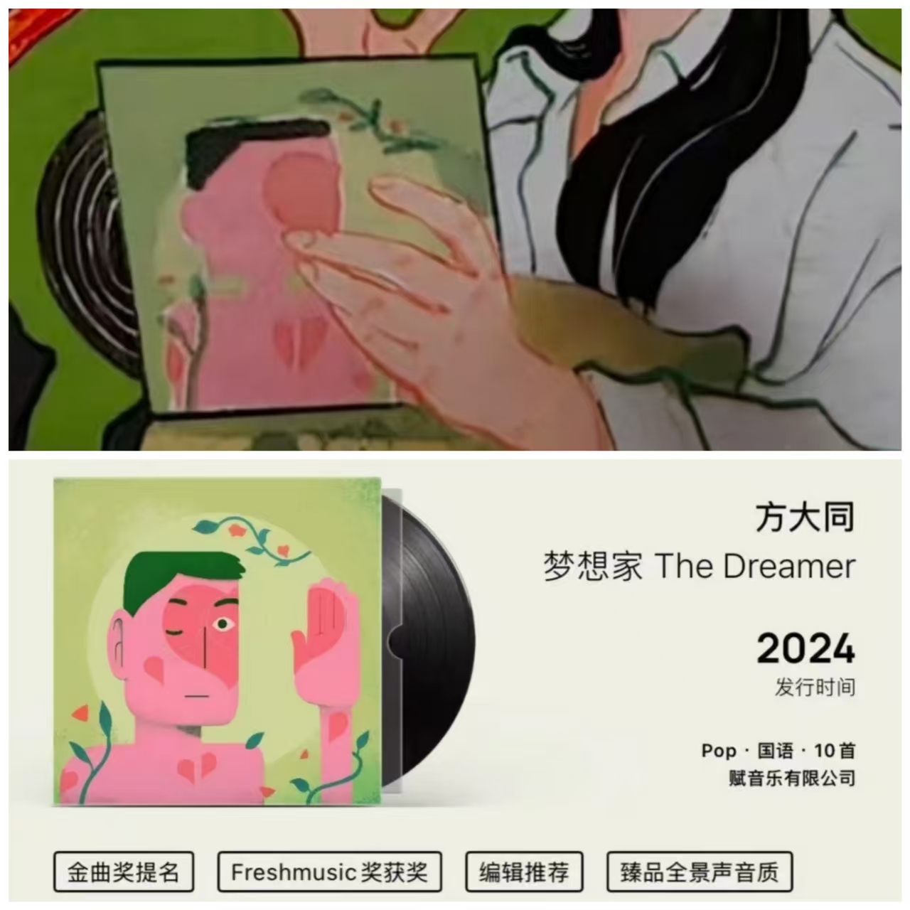 紧急下架！茶颜悦色疑似侵权方大同专辑封面！