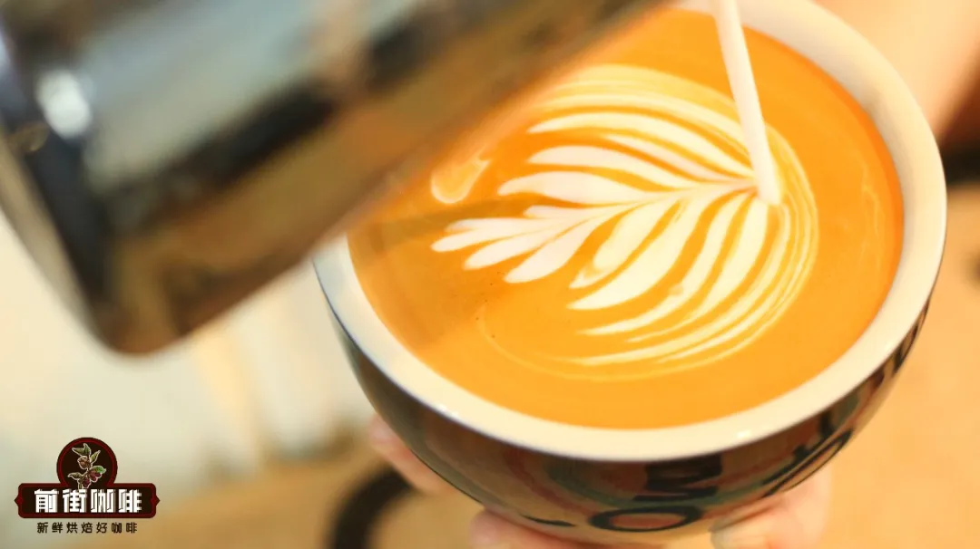 意式拿铁咖啡拉花入门教学科普！什么拼配咖啡豆做浓缩油脂丰富？