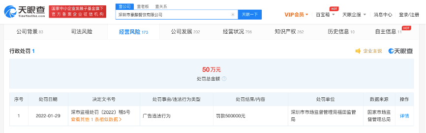 一杯橄榄汁1000元？！涉事公司被处罚50万元！！！
