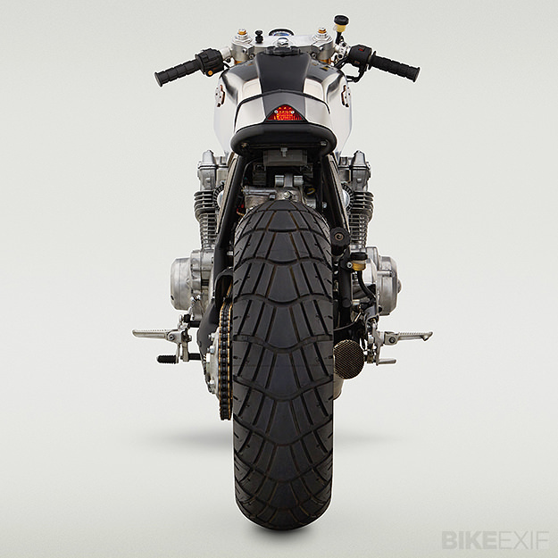 1980年的HONDA CB750F改装复古咖啡车 酷毙了！