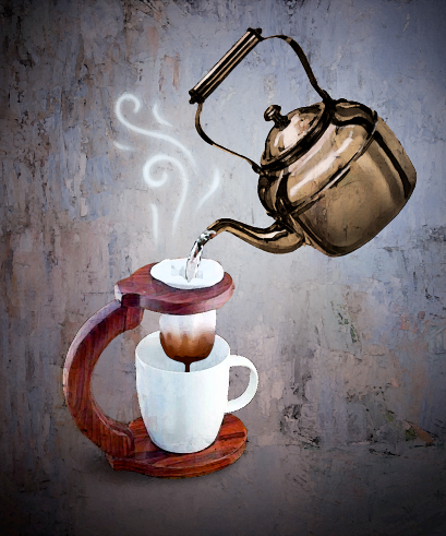 咖啡冲煮方式：传统哥斯达黎加咖啡冲泡方法Chorreador de Cafe