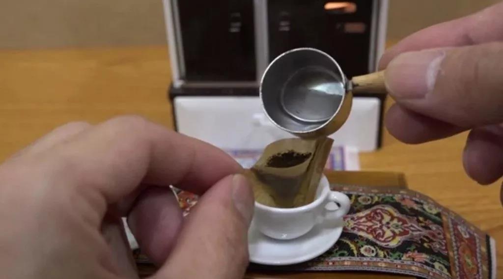 最火的Mini厨房！缩小100倍精致微型咖啡，超治愈！