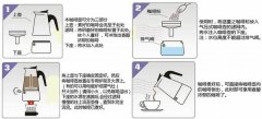 摩卡壶做咖啡图解