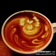 咖啡拉花：午夜的芭蕾舞者之龙卷风