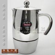 日本tiamo摩卡壶咖啡壶 克利玛HA2244