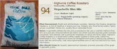 精品咖啡耶加雪菲G1 Blue Nile(蓝色尼罗河）